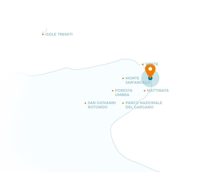 Mappa Gargano