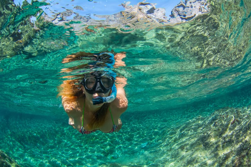 snorkeling gargano